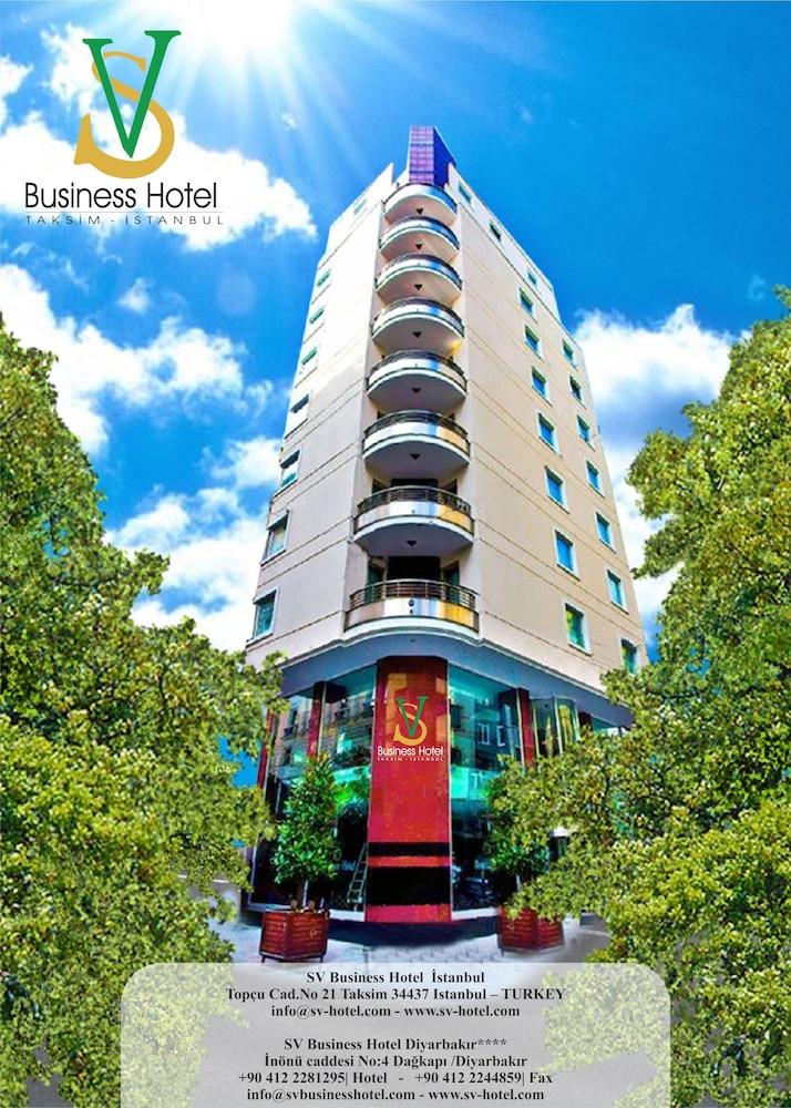 Sv Business Hotel Taksim Istanbul Exteriör bild