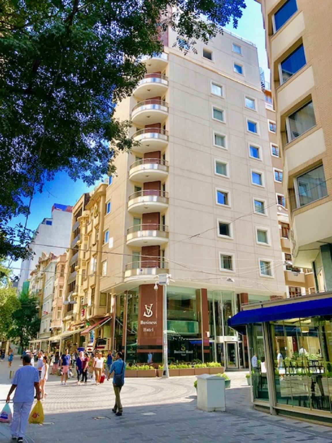 Sv Business Hotel Taksim Istanbul Exteriör bild