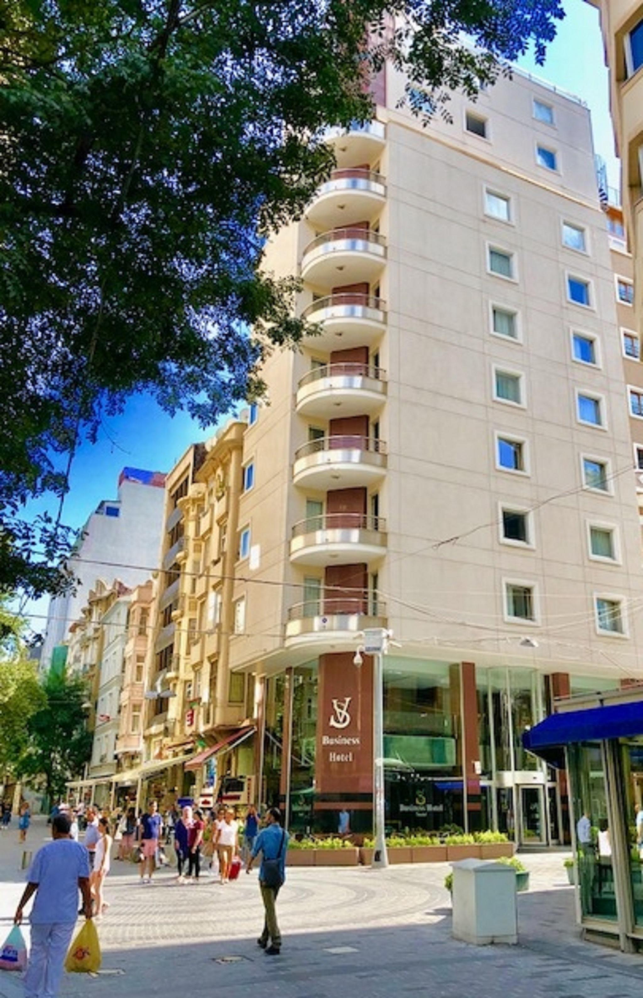 Sv Business Hotel Taksim Istanbul Exteriör bild