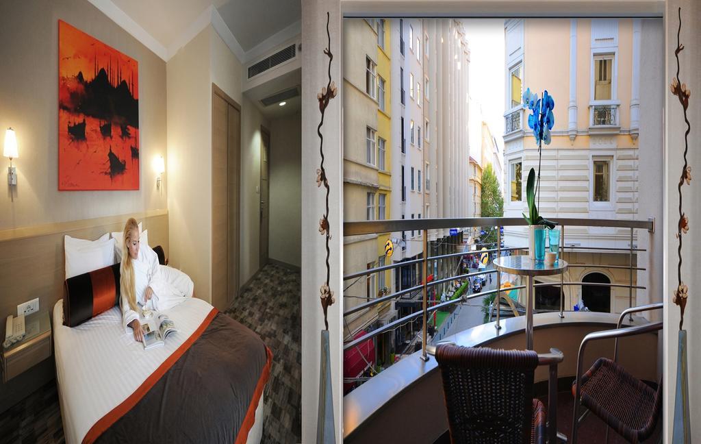 Sv Business Hotel Taksim Istanbul Exteriör bild