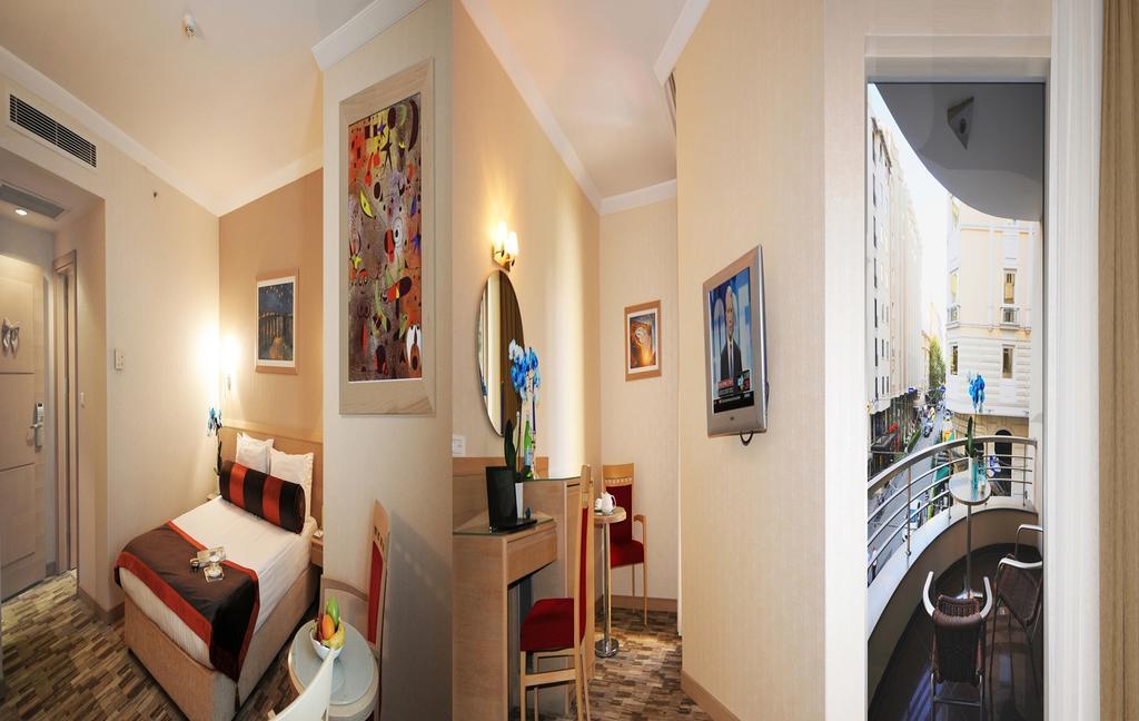 Sv Business Hotel Taksim Istanbul Exteriör bild
